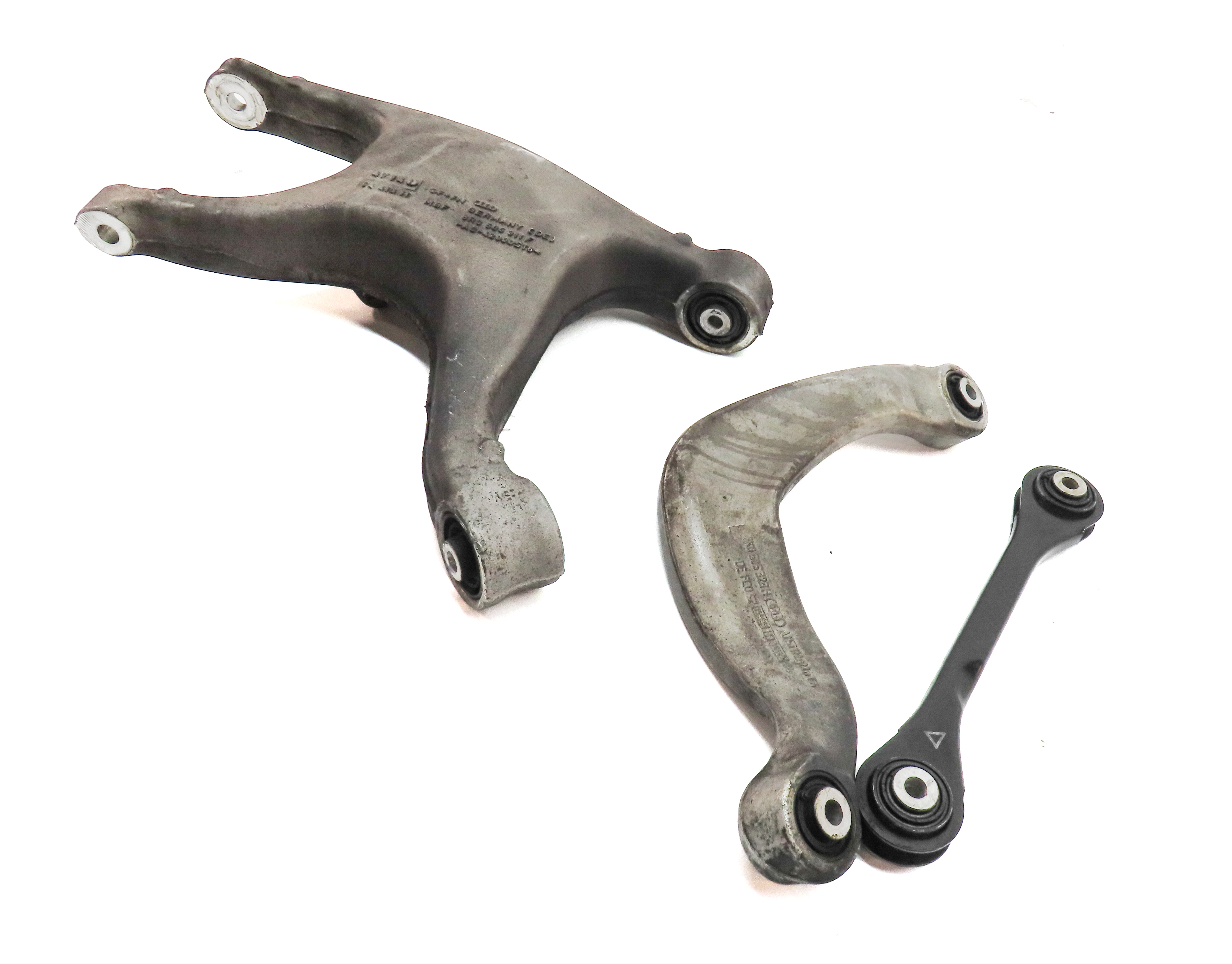 2012-2019 PORSCHE MACAN AUDI A6 S6 A7 A8 S8 Q5 95B REAR LEFT CONTROL ARM SET 3 — exact item pictured